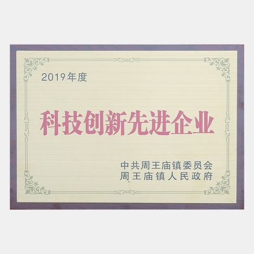 2019年度科技創(chuàng)新先進(jìn)企業(yè)